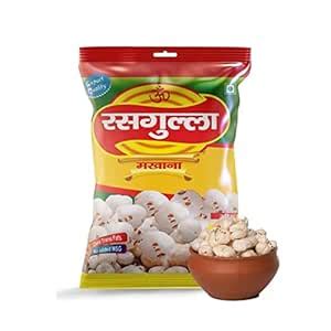 Rasgulla Phool Makhana/Fox nuts/Popped Lotus Seeds 1kg (250gm x 4 ...