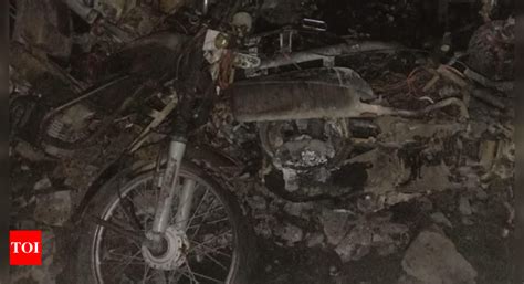 Woman dies of suffocation after eight motorcycles catch fire in Salem ...