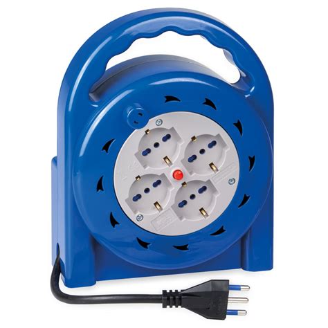 Mt.8 CABLE REEL mm 3X1,5 4Sockets - Master