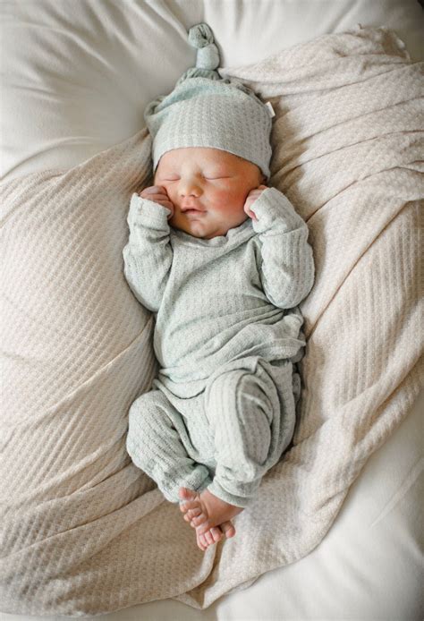 Mint Waffle Newborn Boy Coming Home Outfit, Hospital Set, Baby Boy ...
