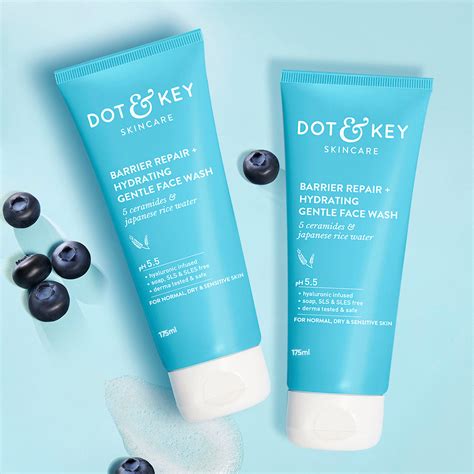 Barrier Repair Gentle Hydrating Face Wash – Dot & Key