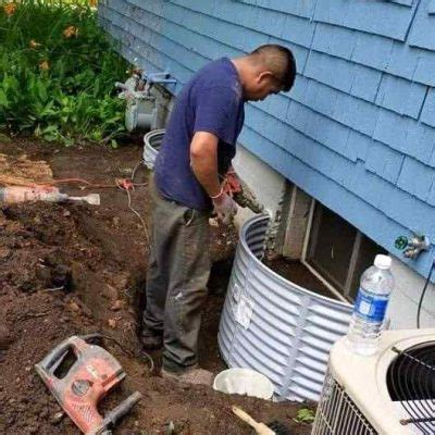 Image result for Installing Window Wells