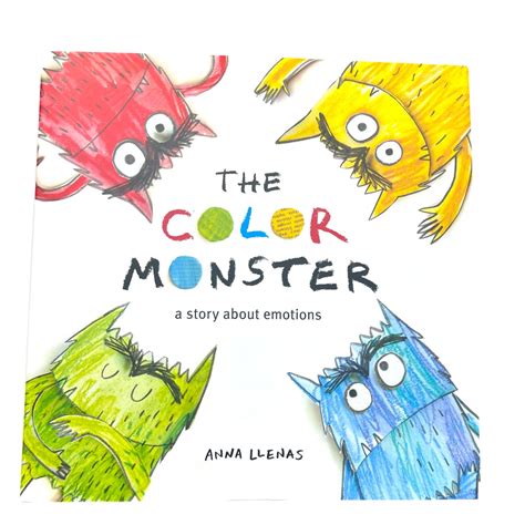 El Monstruo de Colores versión en Inglés - The Color Monster - IMAGIQ