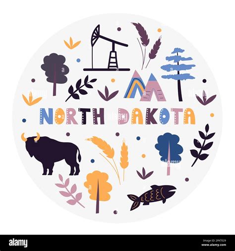 North Dakota State Symbols South Dakota State Symbols Kids