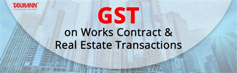 Buy Taxmann's GST on Works Contract & Real Estate Transactions ...