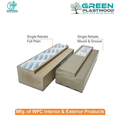 3 x 2 WPC Wooden Color Door Frame - Durable & Eco-Friendly at Best Price