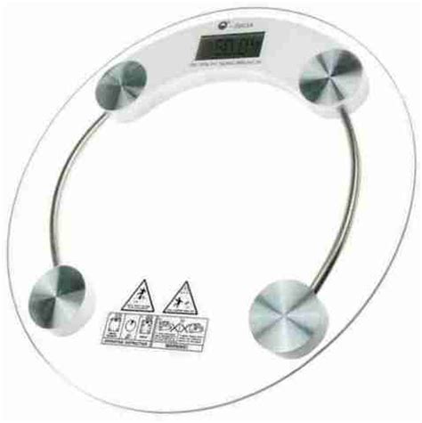 Granny Smith Personal Weight Machine Transparent Round Glass VVS2003A98 ...