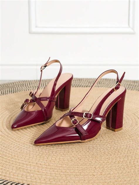 Women's Summer Close-Toe High-Heel Pumps 2025 New Fashion Elegant ...