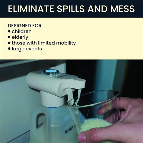 Drink Dispenser for Fridge – Gallon Beverage Dispenser for Parties ...