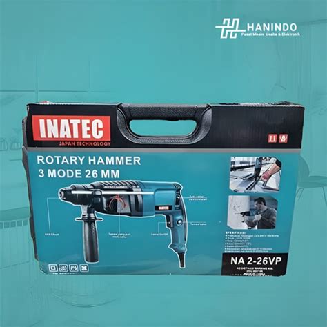 Jual NA2-26VP Mesin Bor Pahat Demolition Rotary Hammer 26mm 3 Mode ...