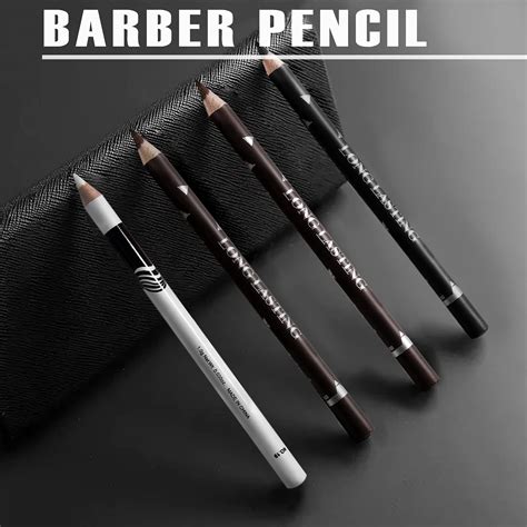 NewBang 12PCS Barber Pencil Hairline Pencils Beard Guide Beard Outliner ...
