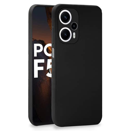 Pikkme Poco F5 5G Back Cover Soft Matte Liquid Silicone TPU | Camera ...