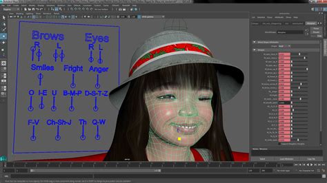 Realistic Asian Girl Child in Street Clothes Rigged for Maya 3D Model ...