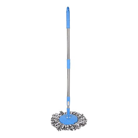 Vault Bharat Spin Mop Replacement Rod with Telescopic Handle, Blue and ...