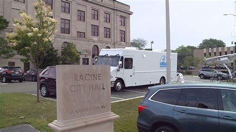 Racine Mobile Elections Vehicle rolled out after 2020 vote | FOX6 Milwaukee
