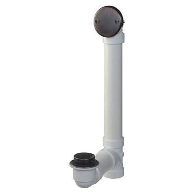 Buy Keeney K630PVCVB 1-12-in Oil-Rubbed Bronze Foot Lock with PVC Pipe ...