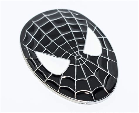 Spider Emblem Sticker for Cars, Bikes, Metal (Black) : Amazon.in: Car ...