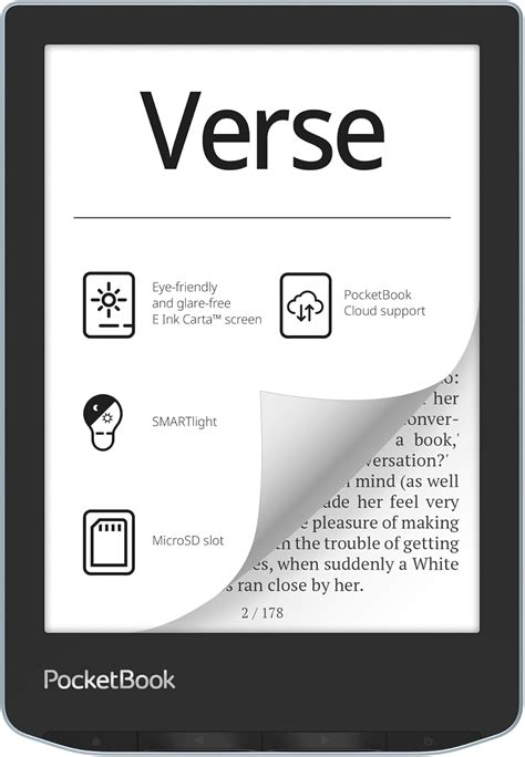 PocketBook Verse E-Reader - 6' E-Ink Carta HD India | Ubuy