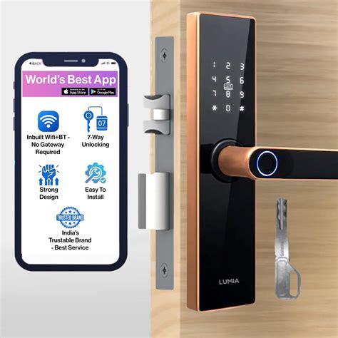 IKIN Smart Door Lock | Digital Lock for Safer Homes | 6- Way Unlocking ...