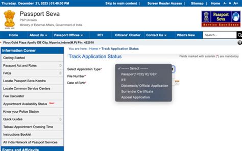 Image result for How Check Passport Status