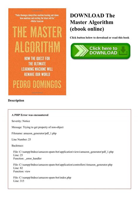 Image result for Masters Algorithm