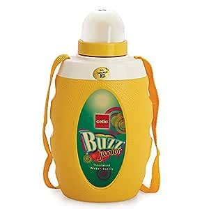 Buy Cello Buzz Junior Water Bottle, 600ml, Yellow Online at Low Prices ...