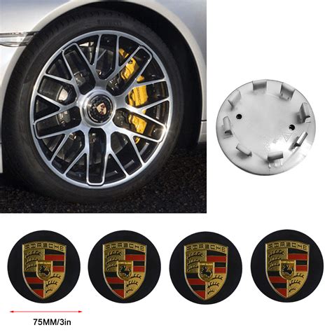 Conjunto de 4 PCes Centro de Roda Hub Caps Emblema | Ubuy India