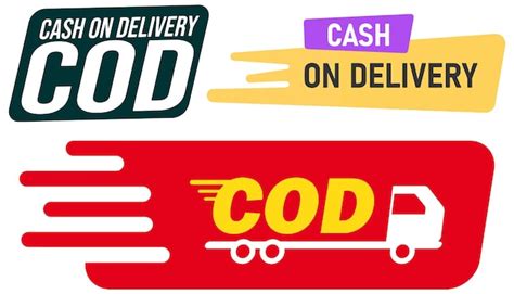 Cash on delivery vector banner illustration | Premium Vector