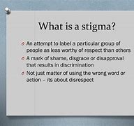 Image result for stigma