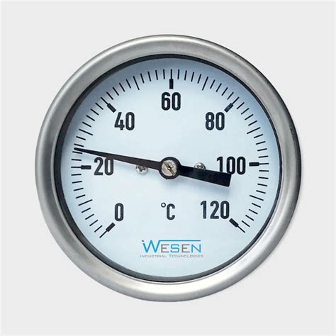 Bimetallic Stemmed Thermometer Center Back Mount – WESEN