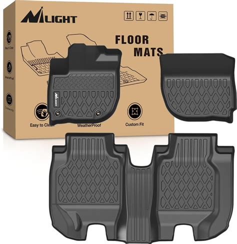 Nilight TPE Floor Mats for Honda HR-V (HRV) 2016 2017 2018 2019 2020 ...