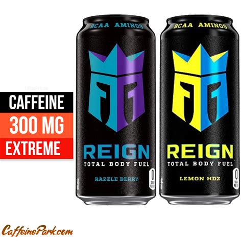 Reign Total Body Fuel Caffeine Content: How much is in a can?
