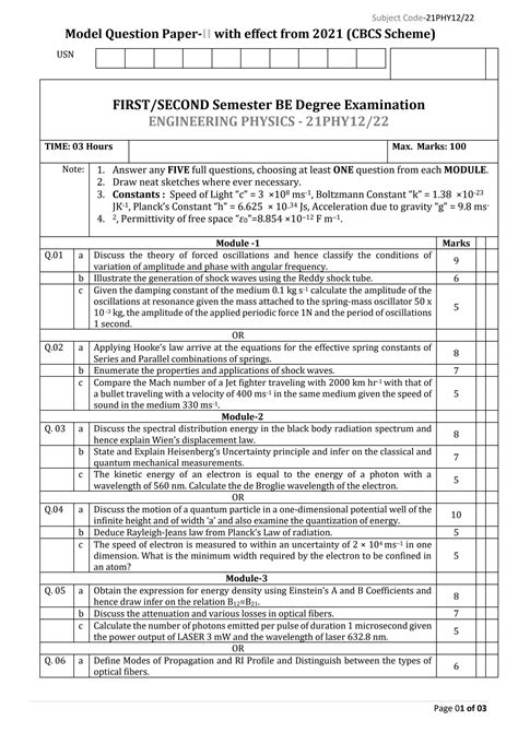 Physics Model Question Paper 2022 的图像结果