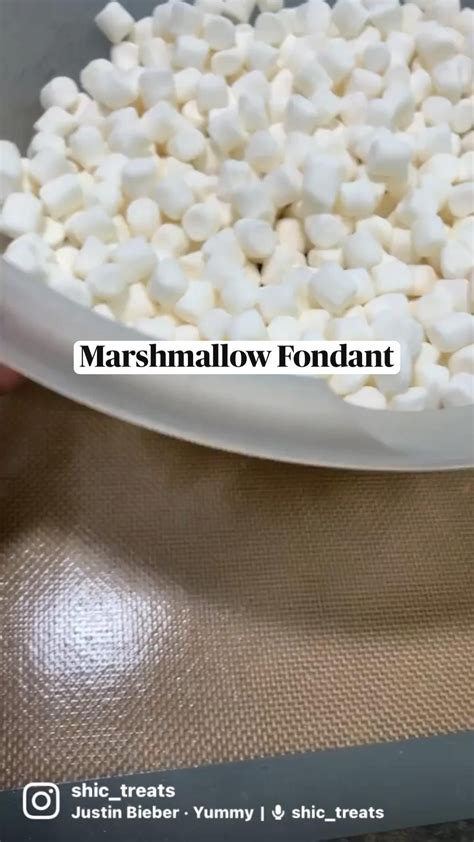 Marshmallow fondant – Artofit