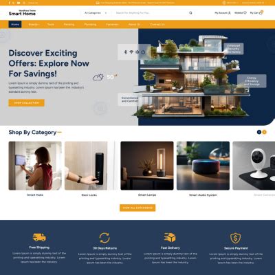 Smart Home WordPress Theme - Design Your High-Tech Smart Home Website