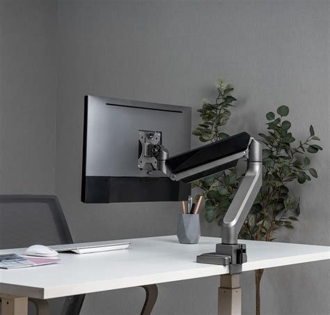 Jin Office Premium Heavy Duty Gas Spring Monitor Stand | 13-46" Monito ...