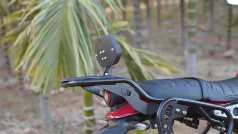 ROVER Top Rack with Vibration Dampener For XSR 155 (With Backrest ...
