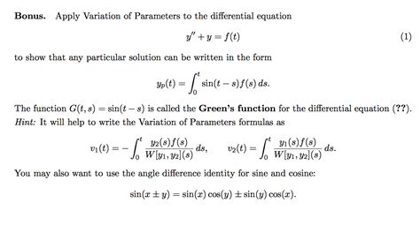 Variation of Parameters Diff.equations 的图像结果