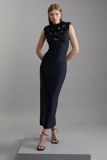Navy Occasion Dresses | Karen Millen