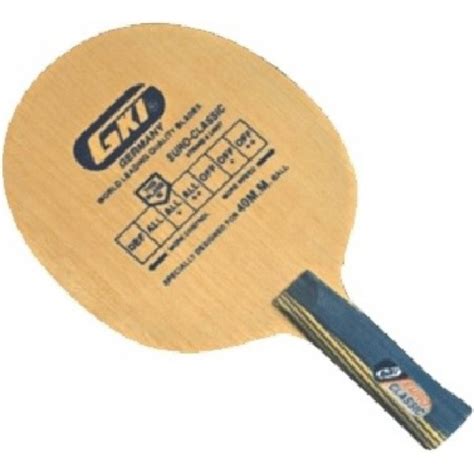 GKI Euro Classic Ply Table Tennis Blade - Buy on GKI Euro Classic Ply ...