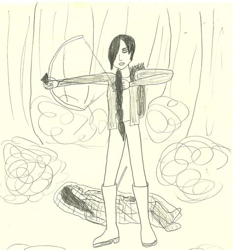 Rue Hunger Games Drawing