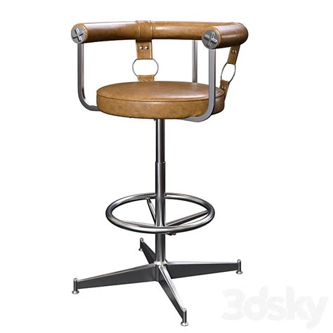 Daystrom bar stool 01 3DS Max Model – 3DSky Model Free