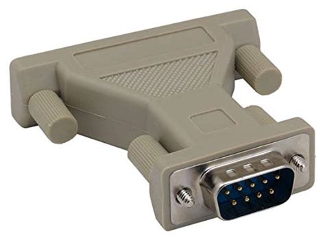 Cable Leader DB9 to DB25 AT Modem Adapter (M/F) : Amazon.in: Electronics