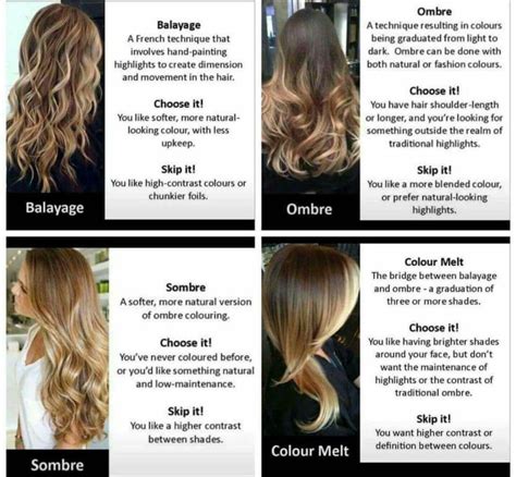 Types Hair Coloring Techniques at Trevor Roy blog