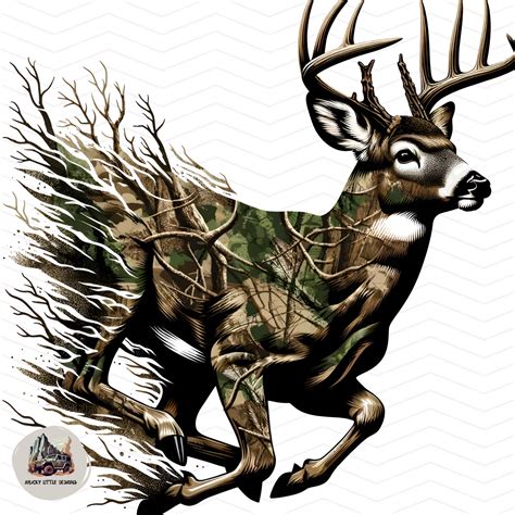 Camo Deer Hunting PNG: Whitetail Sublimation Design (digital Download) - Etsy | Hunting ...