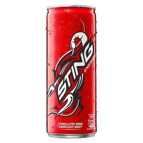 Sting Energy Drink, 250 ml Can – Fetch N Buy
