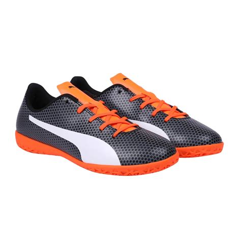 Buy Puma unisex-child Spirit IT Jr Puma Black-Puma White-Shocking ...