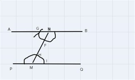 draw a line pq take a point r outside it through r draw a line parallel ...