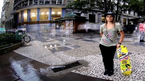 La skateboarder Leticia Bufoni recorre su ciudad natal de São Paulo - ESPN Video