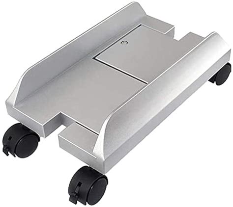 Amazon.com : CPU Stand Mobile Desktop Tower Computer Floor Stand ...
